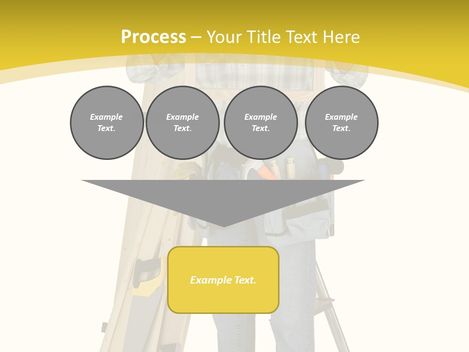 Housing Repairman Truss PowerPoint Template