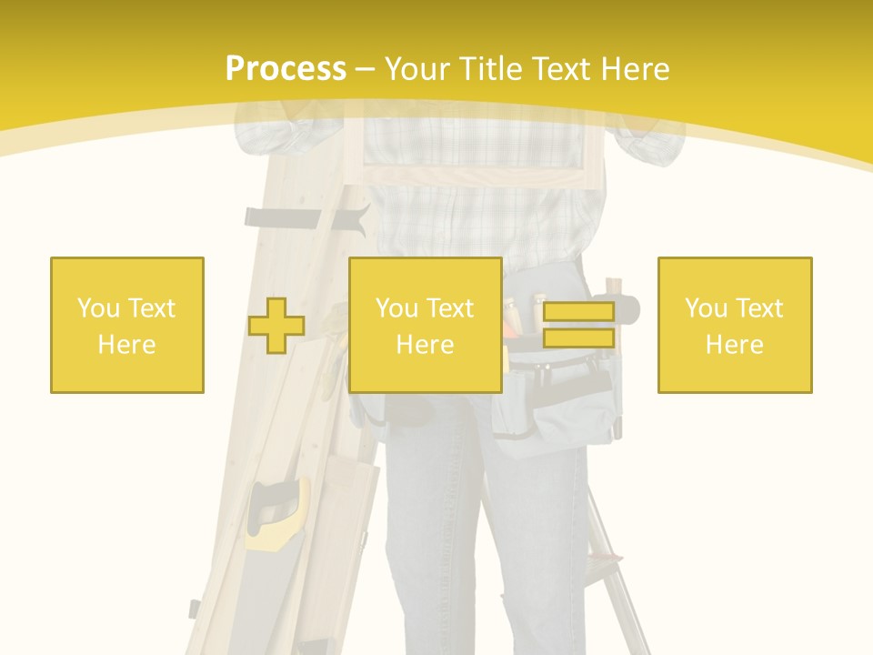 Housing Repairman Truss PowerPoint Template