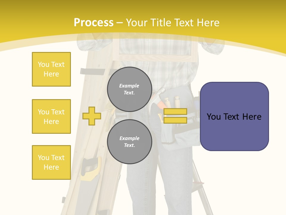 Housing Repairman Truss PowerPoint Template