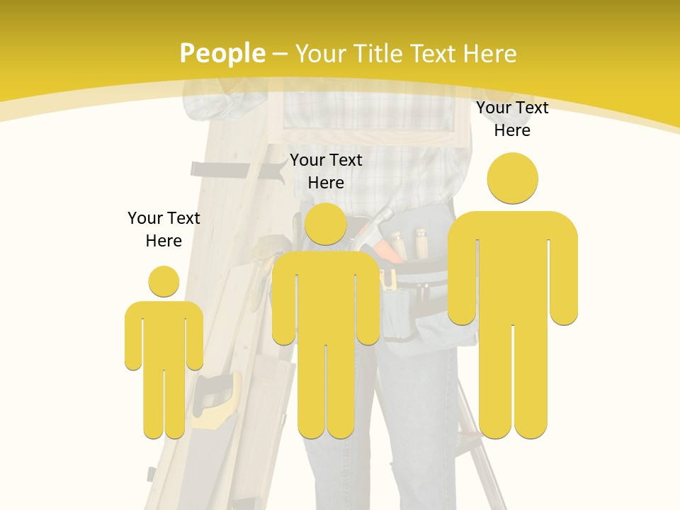 Housing Repairman Truss PowerPoint Template