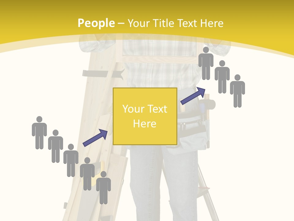 Housing Repairman Truss PowerPoint Template