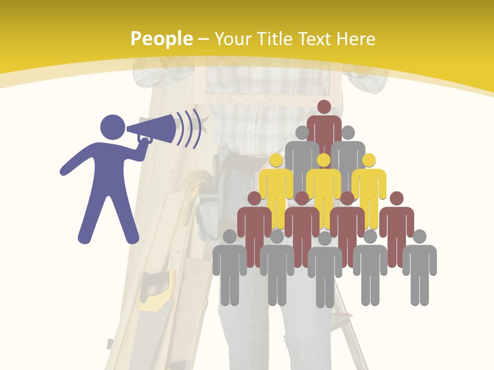 Housing Repairman Truss PowerPoint Template