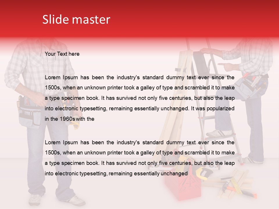 Wood Work Timber PowerPoint Template