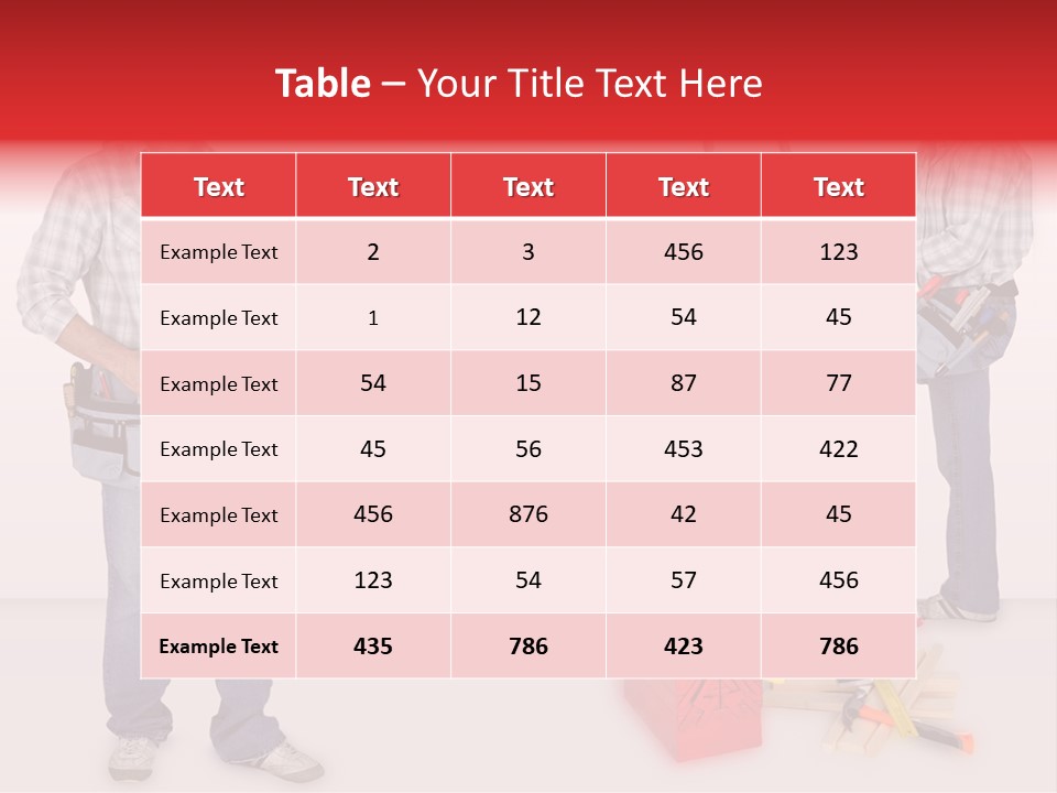 Wood Work Timber PowerPoint Template