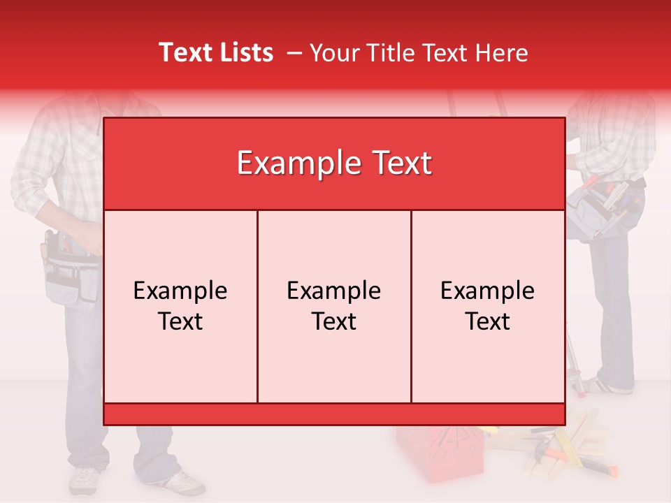 Wood Work Timber PowerPoint Template
