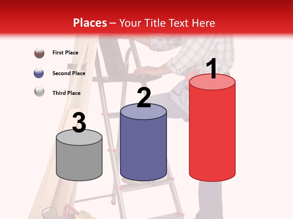 Caucasian Work Indoors PowerPoint Template