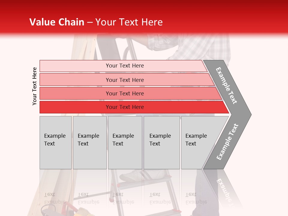 Caucasian Work Indoors PowerPoint Template