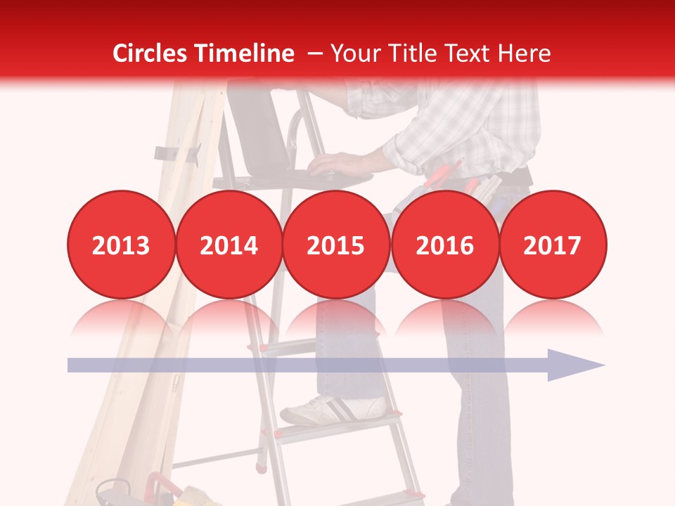 Caucasian Work Indoors PowerPoint Template