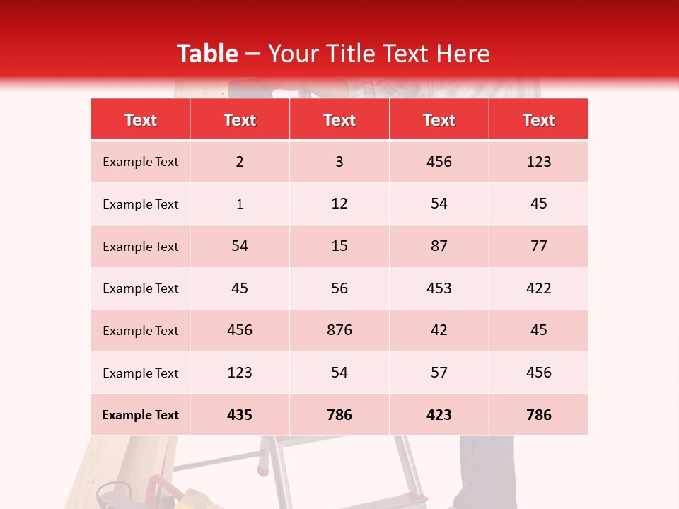 Caucasian Work Indoors PowerPoint Template