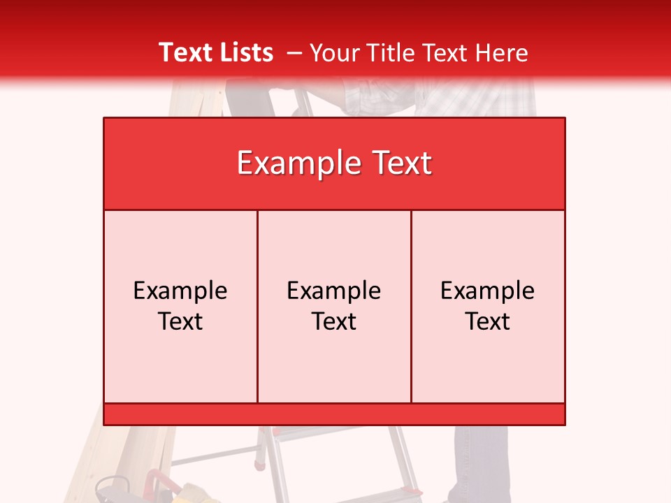 Caucasian Work Indoors PowerPoint Template