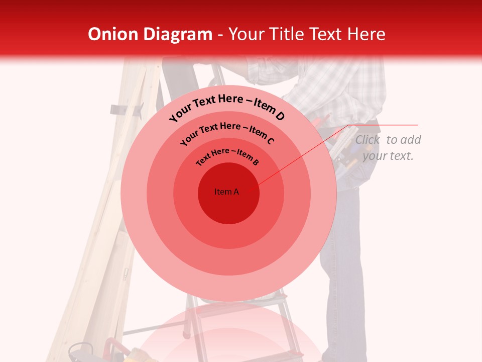 Caucasian Work Indoors PowerPoint Template