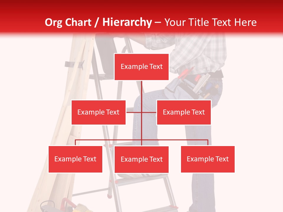 Caucasian Work Indoors PowerPoint Template