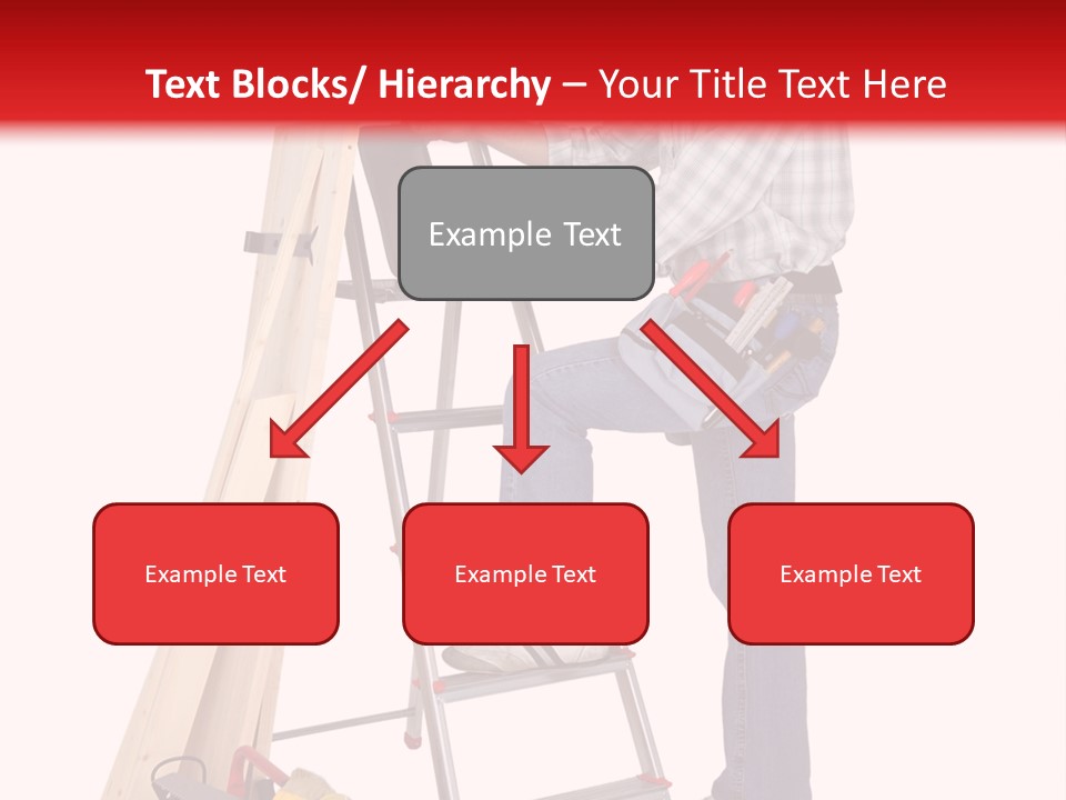 Caucasian Work Indoors PowerPoint Template