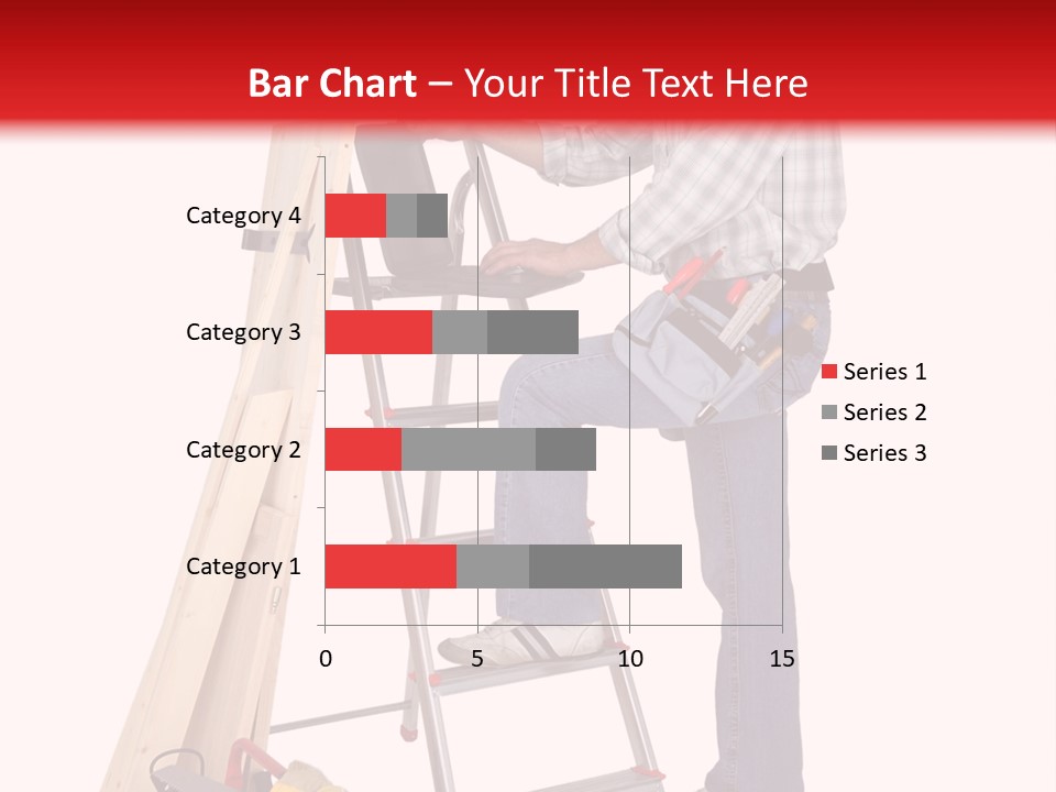 Caucasian Work Indoors PowerPoint Template