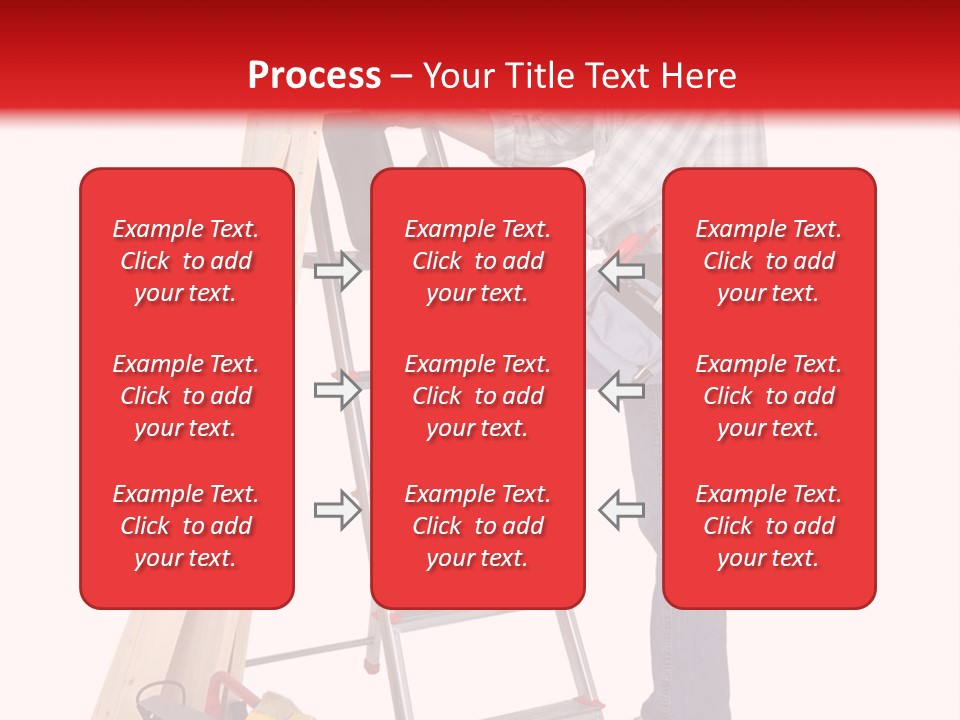Caucasian Work Indoors PowerPoint Template