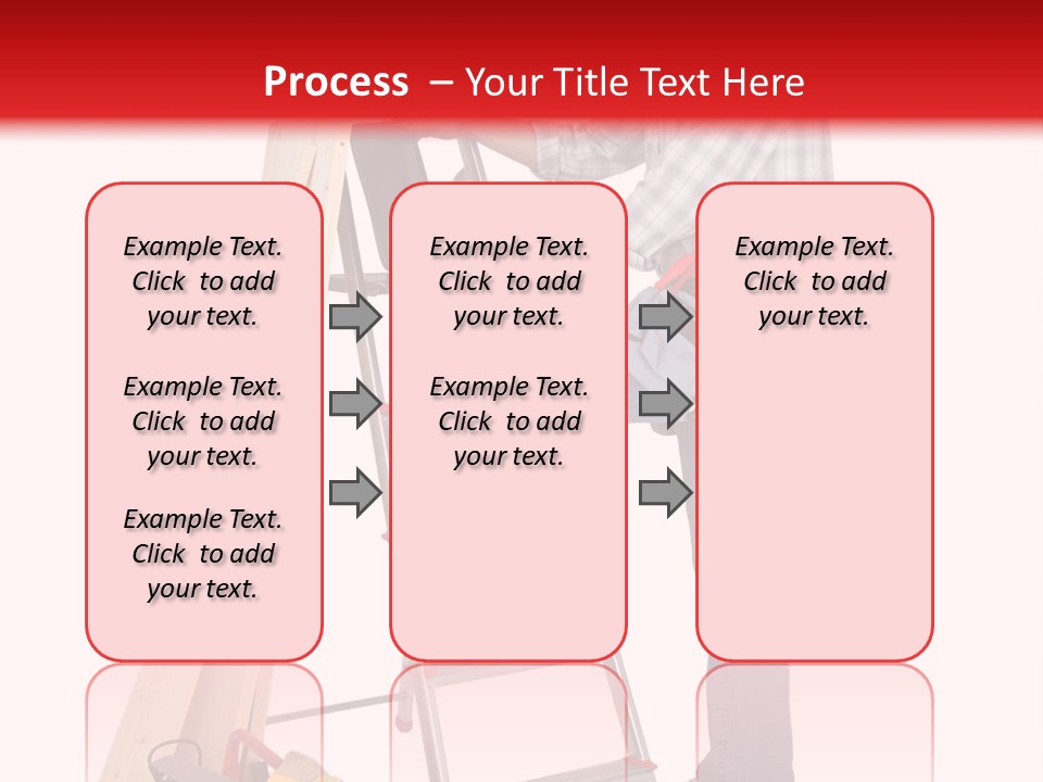 Caucasian Work Indoors PowerPoint Template