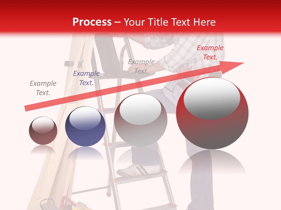 Caucasian Work Indoors PowerPoint Template