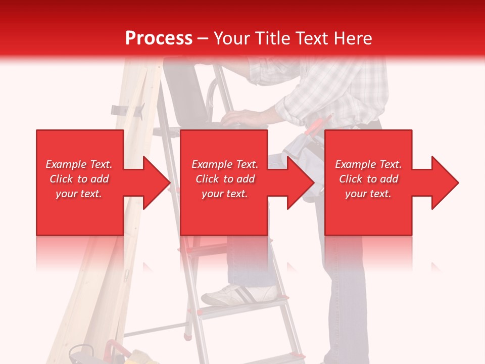 Caucasian Work Indoors PowerPoint Template