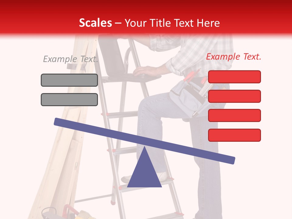 Caucasian Work Indoors PowerPoint Template