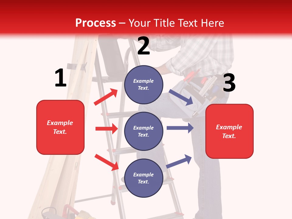Caucasian Work Indoors PowerPoint Template