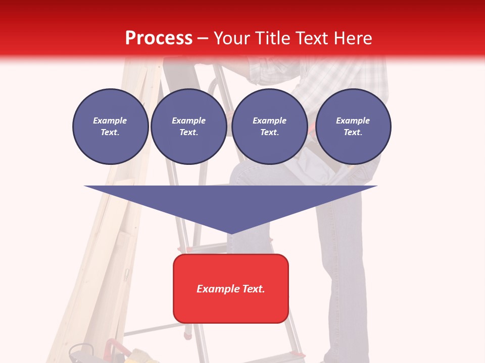 Caucasian Work Indoors PowerPoint Template