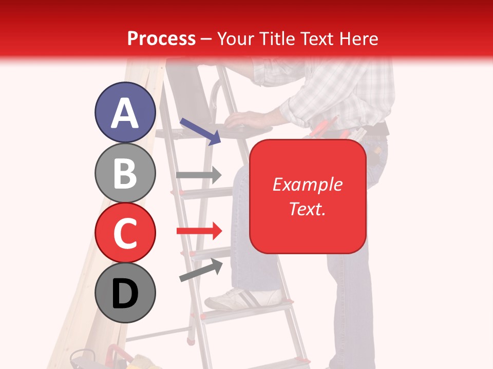 Caucasian Work Indoors PowerPoint Template