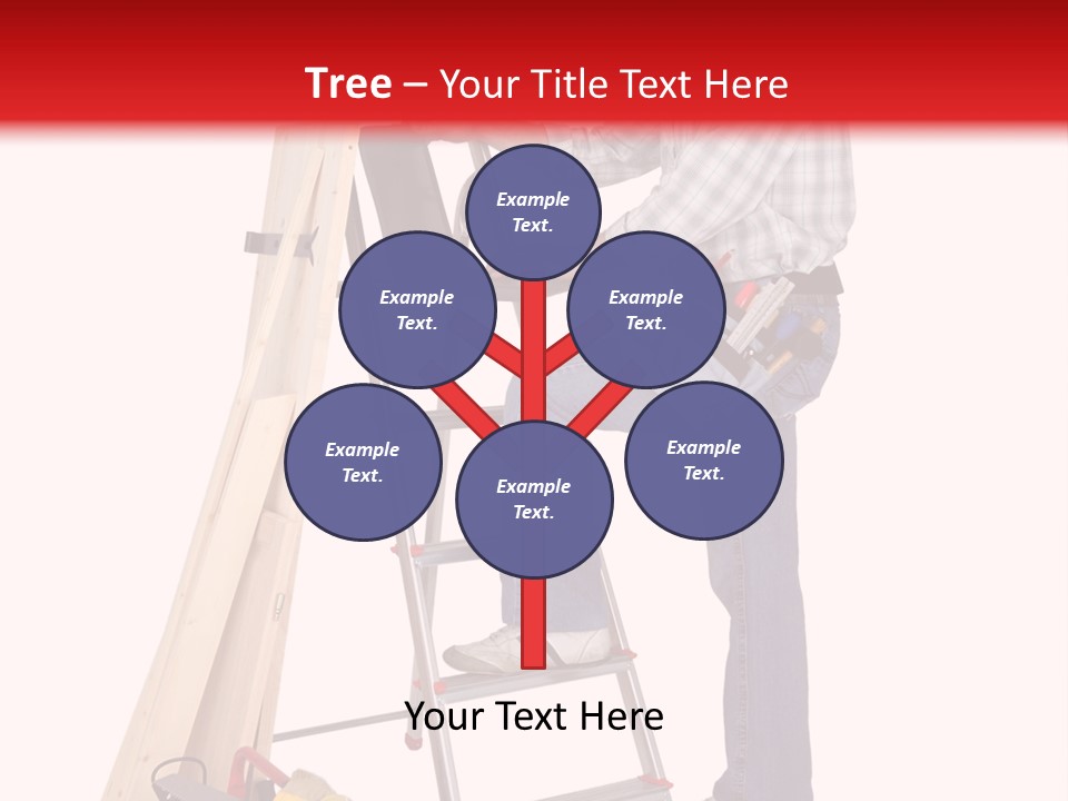 Caucasian Work Indoors PowerPoint Template