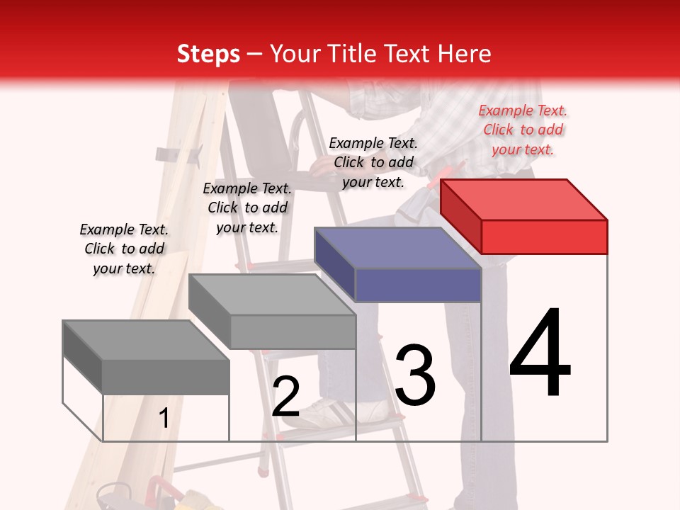 Caucasian Work Indoors PowerPoint Template
