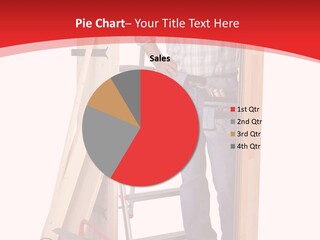 White Pliers Screw PowerPoint Template