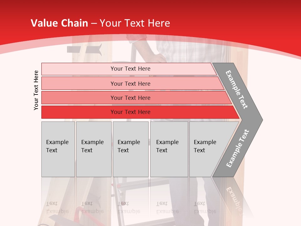 White Pliers Screw PowerPoint Template