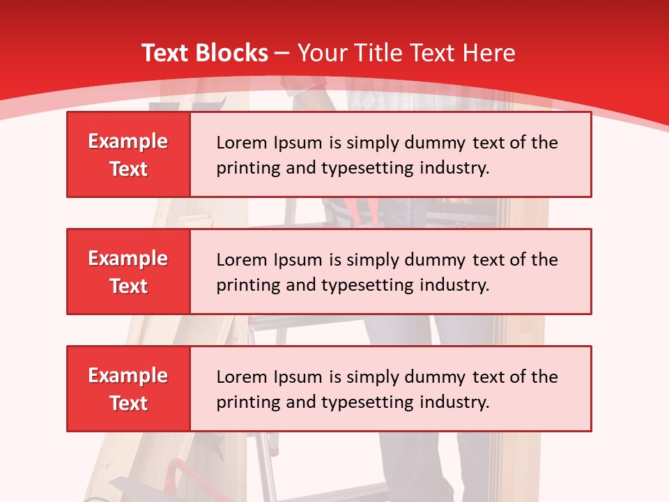 White Pliers Screw PowerPoint Template