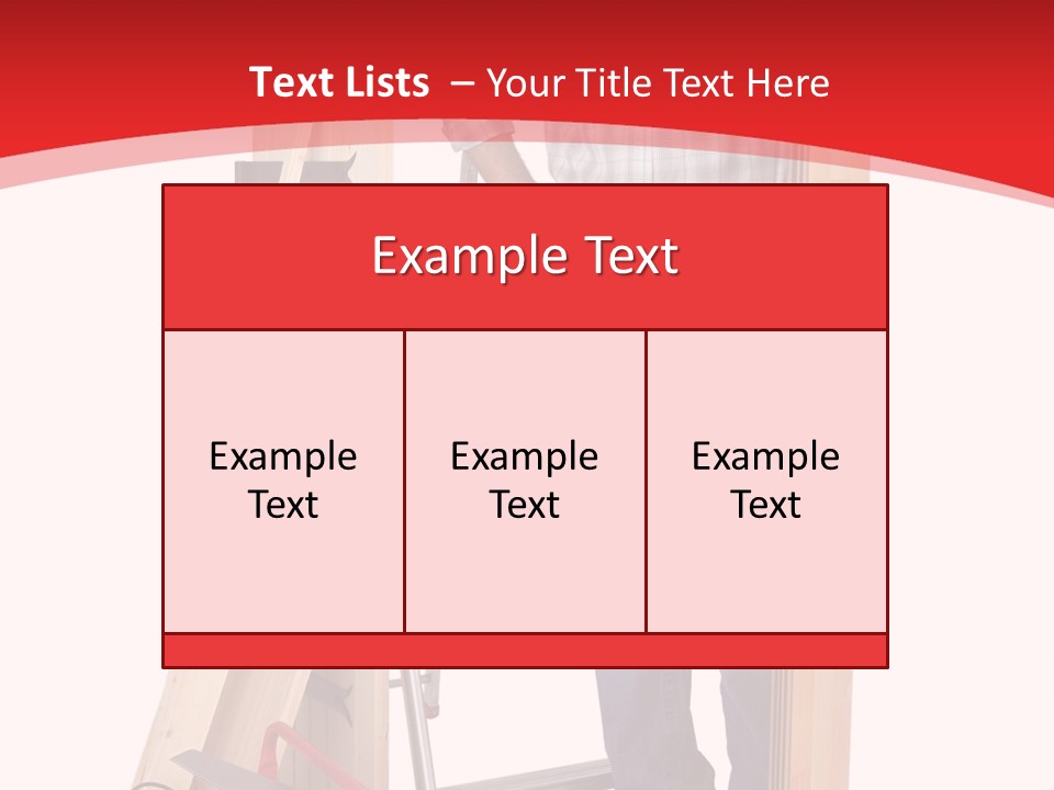 White Pliers Screw PowerPoint Template