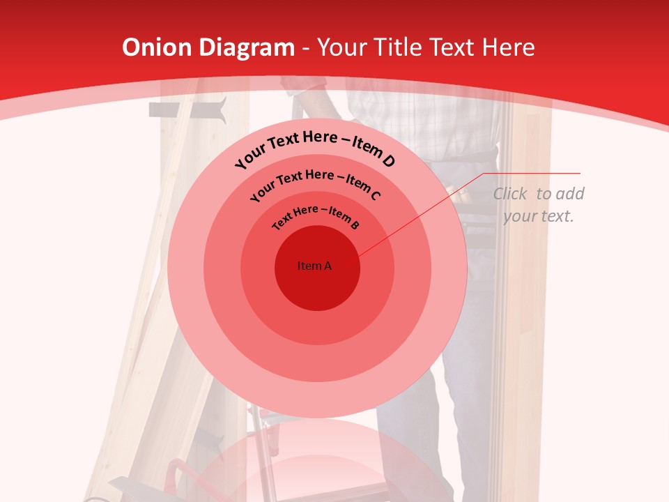 White Pliers Screw PowerPoint Template