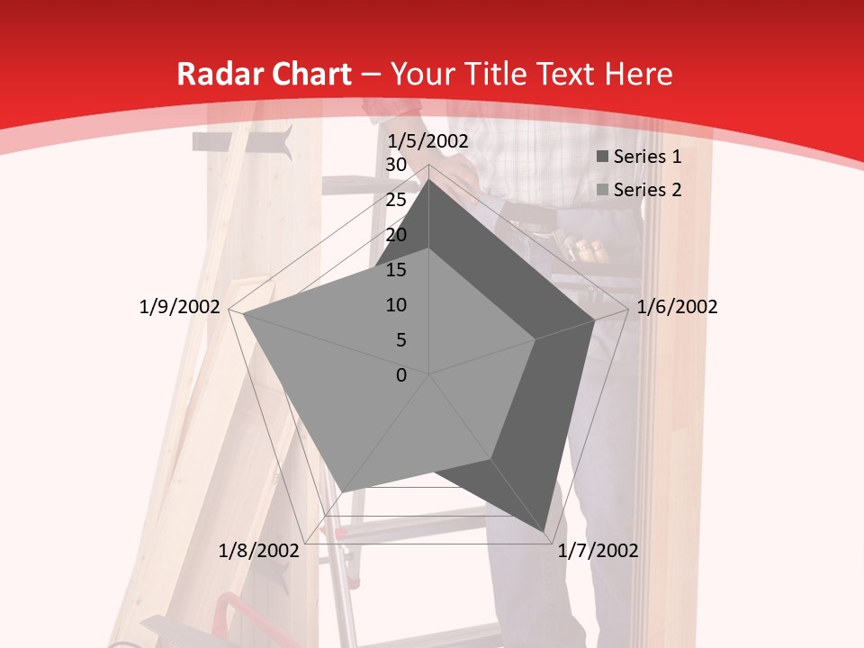 White Pliers Screw PowerPoint Template