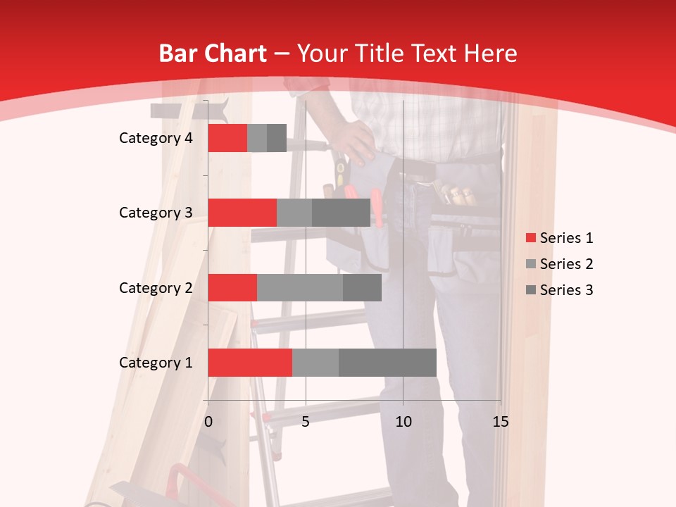 White Pliers Screw PowerPoint Template