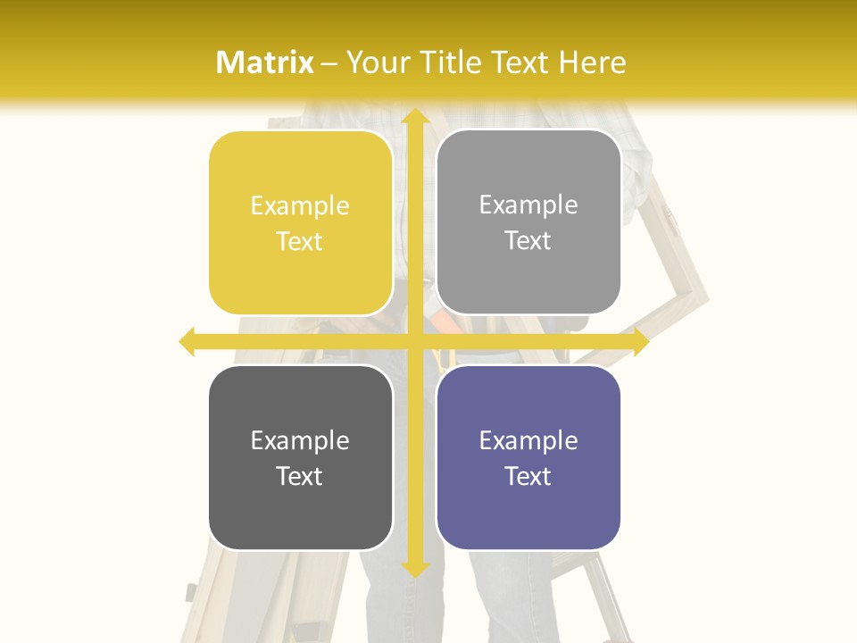 Builder Man Occupation PowerPoint Template
