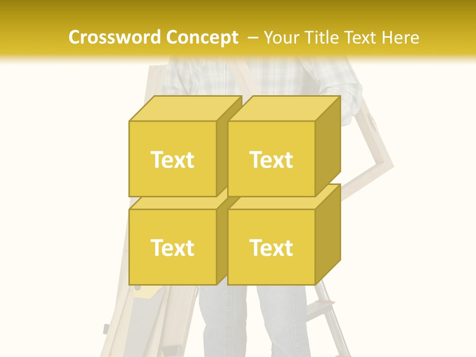 Builder Man Occupation PowerPoint Template