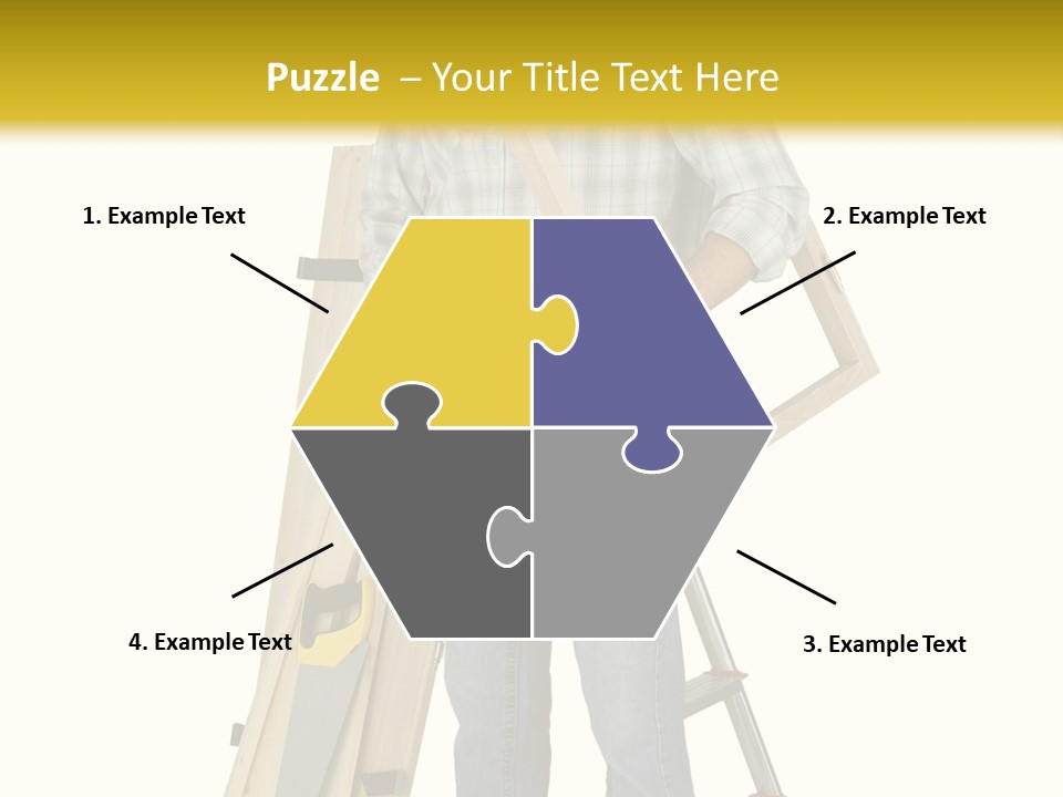 Builder Man Occupation PowerPoint Template