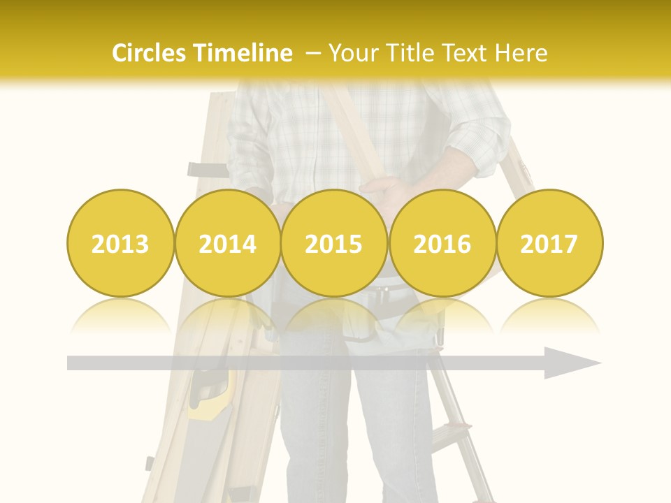 Builder Man Occupation PowerPoint Template