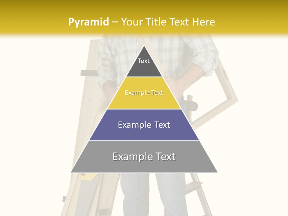 Builder Man Occupation PowerPoint Template