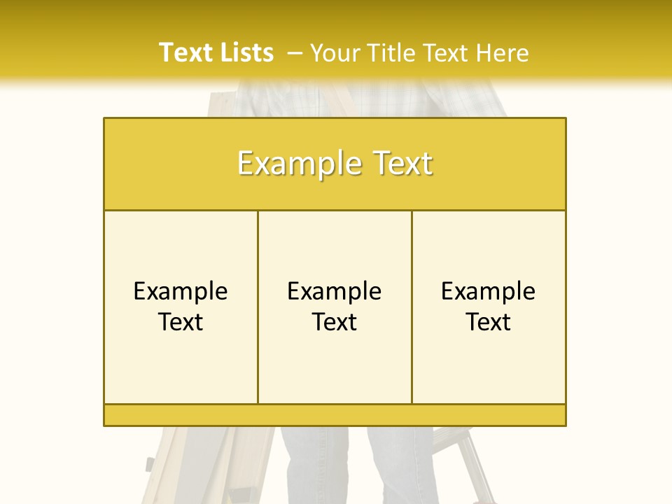 Builder Man Occupation PowerPoint Template
