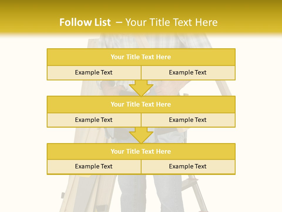 Builder Man Occupation PowerPoint Template