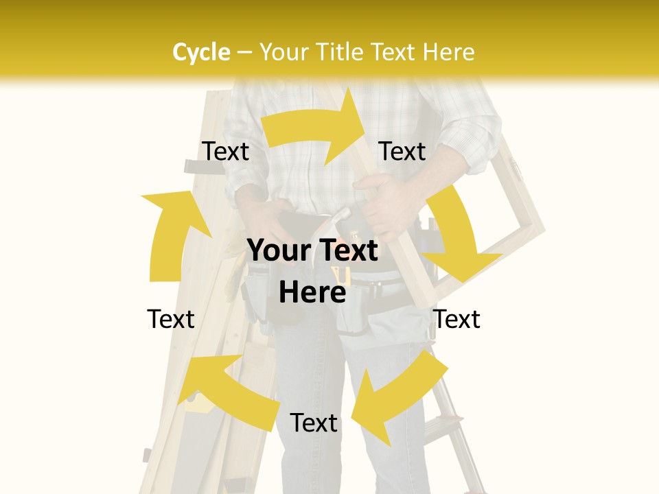 Builder Man Occupation PowerPoint Template