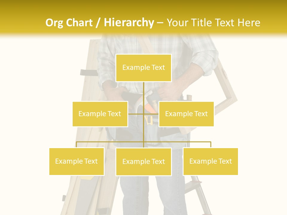 Builder Man Occupation PowerPoint Template