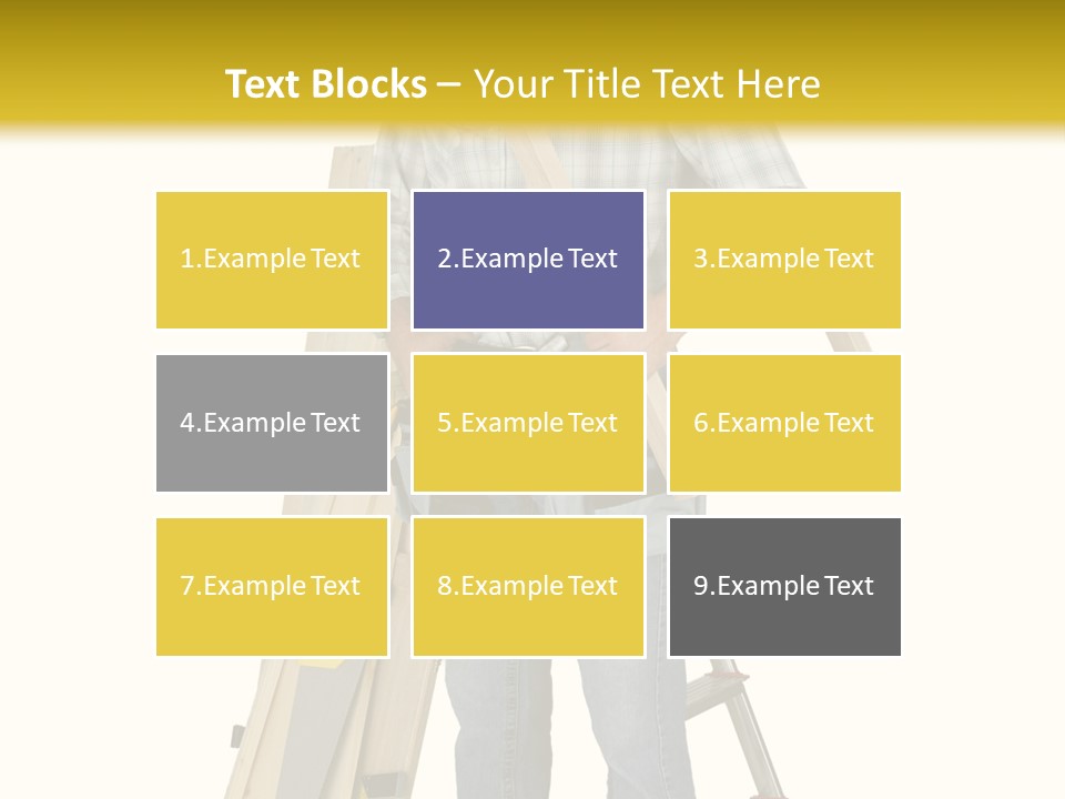 Builder Man Occupation PowerPoint Template