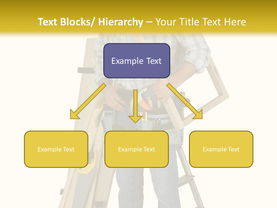 Builder Man Occupation PowerPoint Template