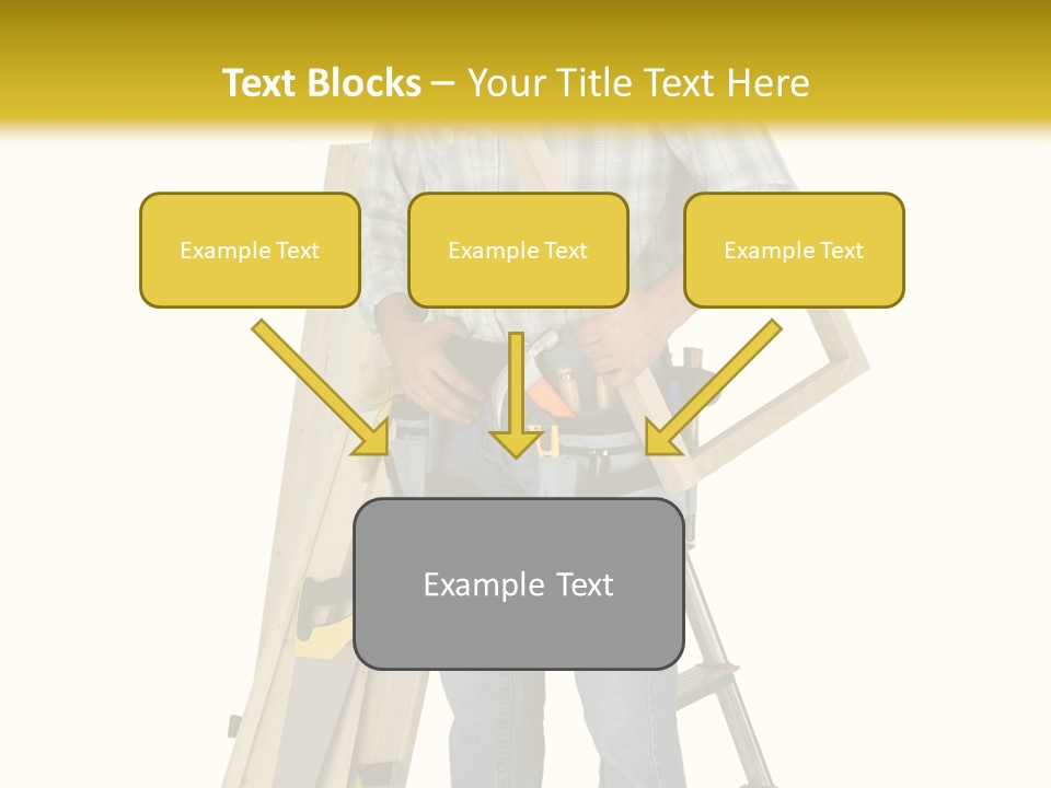 Builder Man Occupation PowerPoint Template
