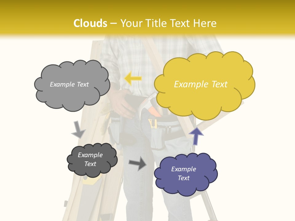 Builder Man Occupation PowerPoint Template