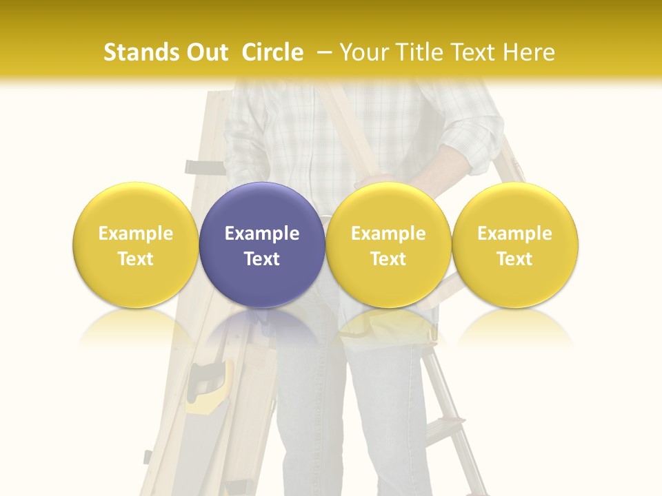 Builder Man Occupation PowerPoint Template