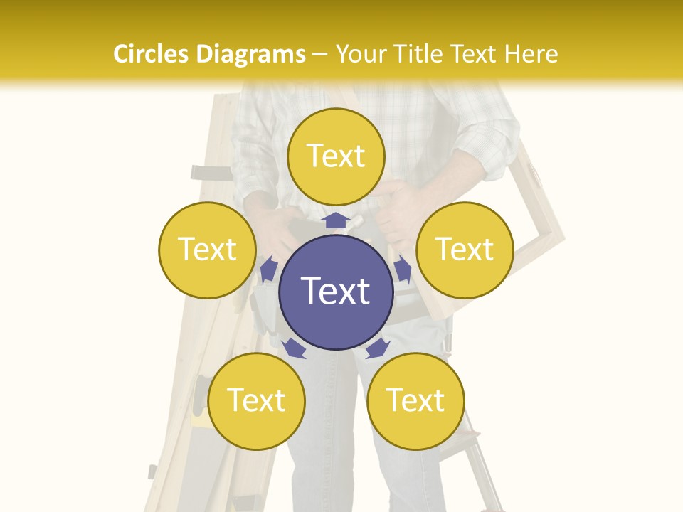 Builder Man Occupation PowerPoint Template